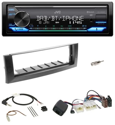JVC Bluetooth DAB USB Lenkrad Autoradio für Mitsubishi Colt 2004-2009 - Bild 1 von 4