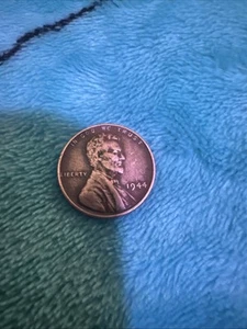 RARE 1944 Wheat Penny Error No Mint Mark “L” in Liberty Rim Error Cent Coin - Picture 1 of 4