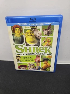 Shrek: The Ultimate Collection (Blu-ray, 2019)  6 Movie Set  No Digital Code  Foto 1 de 4