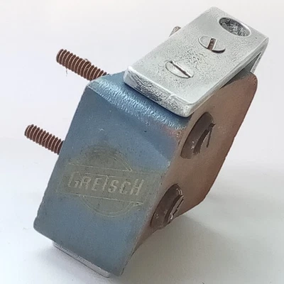 Gretsch Broadkaster Bongo Drum Mount Center Wood Block L-Arm Receiver Vintage50s - Image 1 of 4