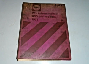 Vintage BSA 650CM 650 CM Models Work Shop Manual 1971 - Picture 1 of 5