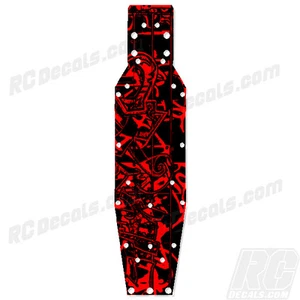 ProLine Pro MT - Thick Chassis Protector Graphics - Grafitti Red PRO6262-00 - Picture 1 of 1