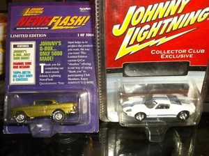 JOHNNY LIGHTNING COLLECTOR CLUB EXCLUSIVE FORD GT & LIMITED Q-BOX - Picture 1 of 1