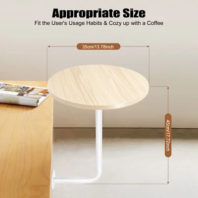 L-Type Coffee Table Cocktail Drink Table Wall Mounted Bar Table Counter Table US - Image 1 of 4