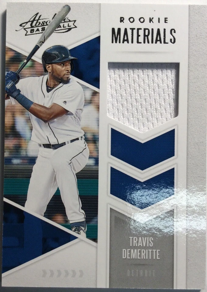 2020 Panini Absolute Rookie Materials RC Travis Demeritte Jersey Relic #ARM-TD - Image 1 of 2