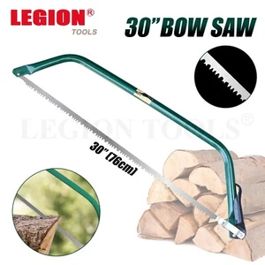 30" Bow Saw 76cm Long Blade Hand Saw Pruner Wood Timber - Picture 1 of 5