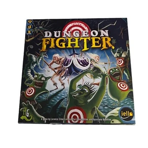 Dungeon Fighter Dice & Dexterity Board Game IELLO 2014 OOP Complete - Picture 1 of 3