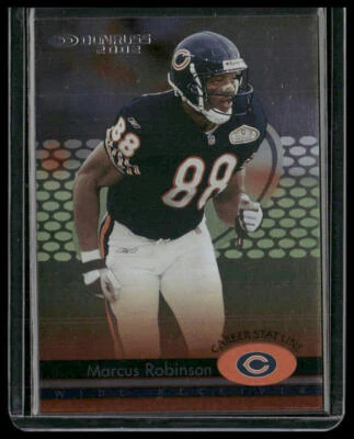 2002 Donruss #29 Marcus Robinson Stat Line Career #/166 - Image 1 of 2
