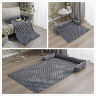 Pet Dog Cage Mat Pad Cat Crate Mattress Cushion Carrier Bed Washable Resistant - Image 1 of 4