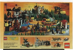 LEGO ADVERTISING INSERTS # 1-2041 # KNIGHTS AND CASTLE # 1989 # - Picture 1 of 1
