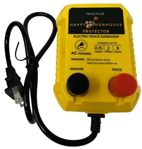 NEU Happy Henhouse elektrischer Zaunenergizer für Draht 110 AC, 0,15J kostenloser Versand! - Bild 1 von 4
