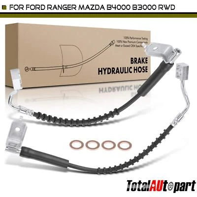 Новый гидравлический шланг тормоза 2x для Ford Ranger Mazda B2300 B3000 передний левый и правый - Изображение 1 из 4