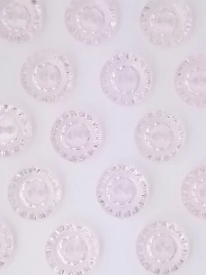 CRYSTAL BUTTON, SIZE 20L -1/2", SHINY FINISH, 144 PIECES, FREE SHIPPING USA - Image 1 of 4
