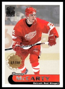 1999-00 Pacific Paramount PREMIERE DATE /50 Darren McCarty Detroit Red Wings #84