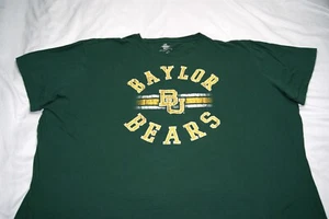 baylor bears t-shirt men's 6XL green big & tall retro vintage style distressed - Picture 1 of 9