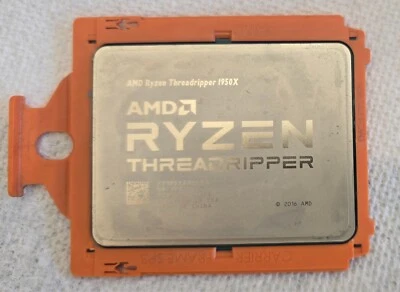 AMD Ryzen Threadripper 1950X Desktop CPU- Used, Working - Image 1 of 2