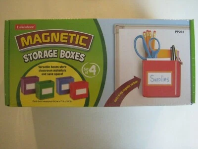 НОВЫЕ Lakeshore: магнитные коробки для хранения в классе -- PP281 - Изображение 1 из 4