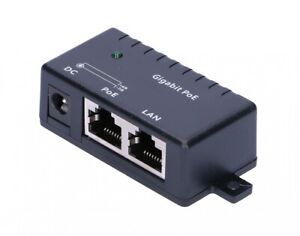 Gigabit Passive PoE Injector/Splitter, 1 port