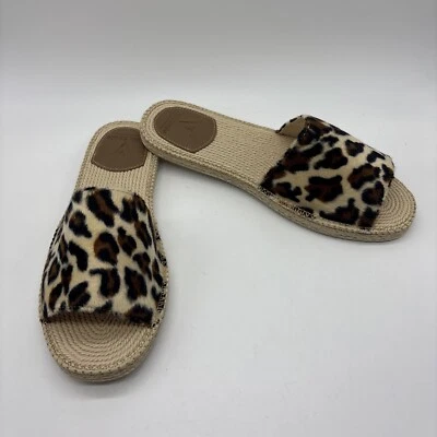 Vie Benie леопард печать поскользнуться на тапочки сандалии, 11 - Изображение 1 из 4
