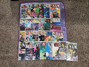 Marvel Comics The Nam Comic Book Lot of 27, #'s 1-17, 23, 29, 43, Punisher + - Picture 1 of 13