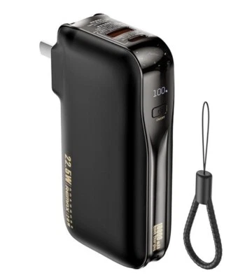 Remax 10000mAh Glory Series 20W + 22.5W PD+QC Fast Charging Power Bank -Black - Image 1 of 4