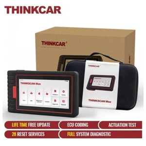 ThinkCar THINKSCAN MAX Car VIN Auto Scanner OBD2 Code Reader Diagnostic Tool ECU - Picture 1 of 6