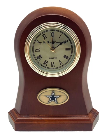 Dallas Cowboys Wood Clock by The Memory Company-New Cover