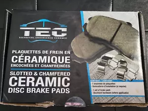 Front Ceramic Brake Pad For Chevrolet Aveo Spark Suzuki Forenza Aveo5 TEC-1035 - Foto 1 di 3