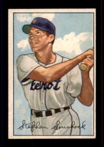 1952 Bowman #235 Steve Souchock EX/EX+ RC Rookie Tigers 548649