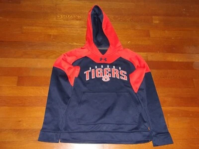 Under Armour Boys Large 14-16 Auburn Tigers Long Sleeve Hoodie Excellent - Image 1 of 2