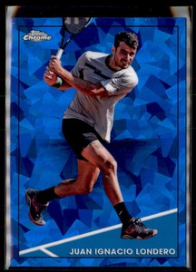 2021 Topps Chrome Tennis Sapphire #85 Juan Ignacio Londero NM-MT