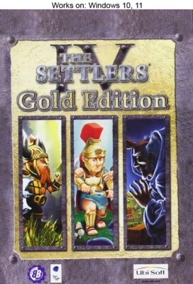The Settlers IV 4 Gold Edition PC Game 2002 Ubisoft Windows 10 11 - Image 1 of 2