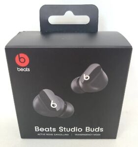 Beats by Dr. Dre Studio Buds Wireless Earbuds - Black. New- Factory Sealed 