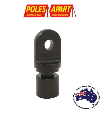 POLES APART 10 x 25mm Bow End suits Jayco Bed Fly Kit / Boat Bimini End/ Canopy Bow End #587