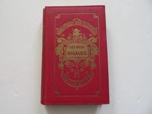 Comtesse De Segur Book Les Deux Nigauds 1921 - Strong Binding Excellent to Mint - Picture 1 of 17