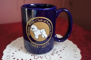 COMMEMORATIVE BICHON FRISE CLUB OF AMERICA, INC TALL MUG: 1964-2014 - Picture 1 of 3