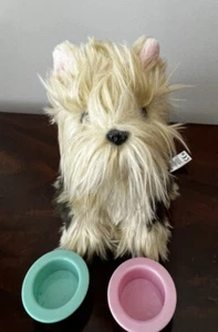 American Girl Truly Me LISSIE Terrier Welpe Hund Haustier Magnetmund braun hellbraun - Bild 1 von 11