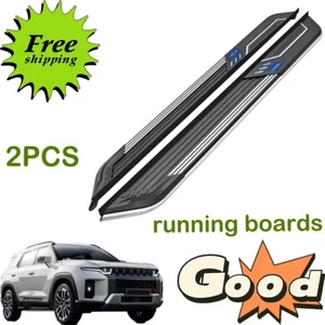 Trittbretter passend für SsangYong Torres 2023 2024 Side Step Nerf Bars - Picture 1 of 14
