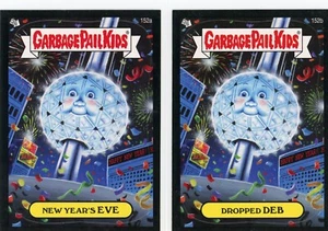2013 Garbage Pail Kids BNS3 NEUJAHRSABEND & DROP DEB 152a/b SCHWARZE RÄNDER - Bild 1 von 1