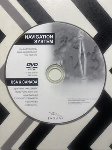 Jaguar USA Canada DVD GPS Navigation Map Disc Disk OEM 1X43-10E898-BF - Picture 1 of 3