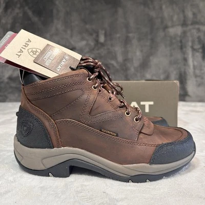 Ariat Ankle Boots Women’s 6 M Terrain H2O Waterproof Lace Up Copper #10004134 - Image 1 of 4