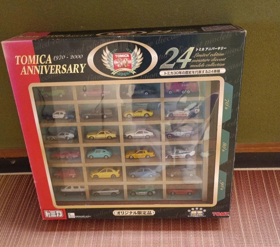 Tomica 30th Anniversary 24-Car Set Japan Exclusive Limited Edition (1970–2000) - Image 1 of 4
