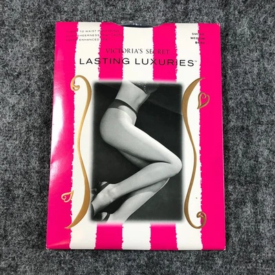 Victoria’s Secret Lasting Luxuries Pantyhose Medium Smoke Sheer to Waist NWT - Image 1 of 4