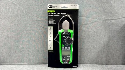 Braçadeira elétrica comercial VERDADEIRO RMS AC/DC medidor com lanterna 1012 066 023 NOVO! - Imagem 1 de 4