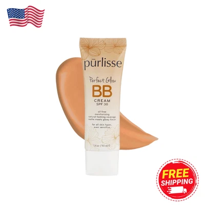 pūrlisse Perfect Glow BB Cream with SPF 30 1.4 Ounce (Pack of 1), MEDIUM TAN  - Image 1 of 4