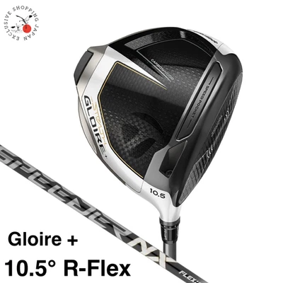 TaylorMade Golf Club Stealth Gloire Plus + Driver Loft 10.5 Speeder NX R-Flex RH - Image 1 of 4