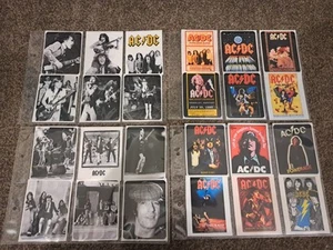 AC/DC complete set of 24 stickers superb condition  - Picture 1 of 3