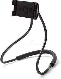 Soporte para Cuello para Teléfono Celular, Soporte para Tableta Soporte Universal, NEGRO PEREZOSO - Imagen 1 de 5