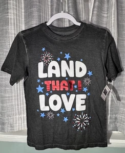 Kid’s Patriotic Short Sleeve Tee XL “Land That I Love “ - Picture 1 of 7
