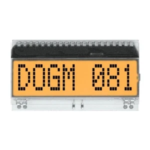 DEM16217SYH-PY LCD-Dot-Matrix-Modul  8-stellig 1-zeilig  STN weiß - Bild 1 von 1